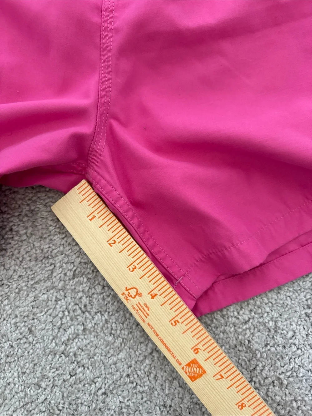 Quicksilver‎ Mens Everyday Volley 15 Shorts Pink Size M Drawstring Soft Swim